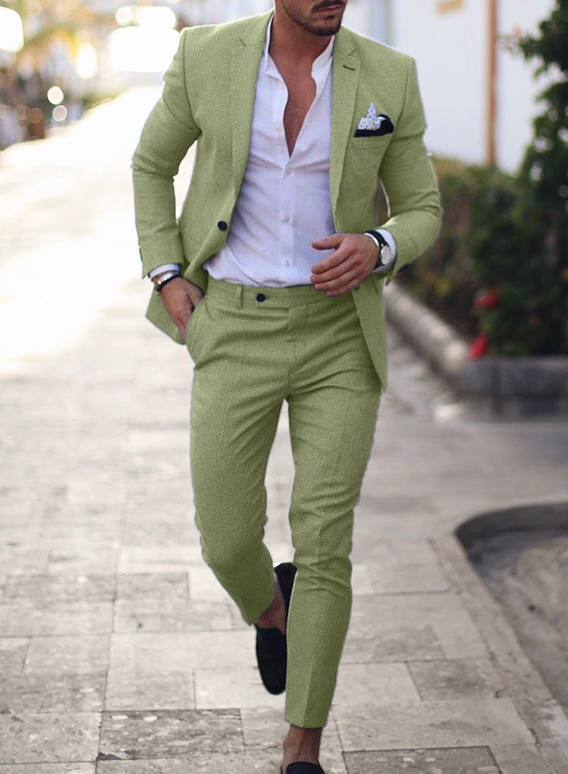 Men's Premium Linen Suit