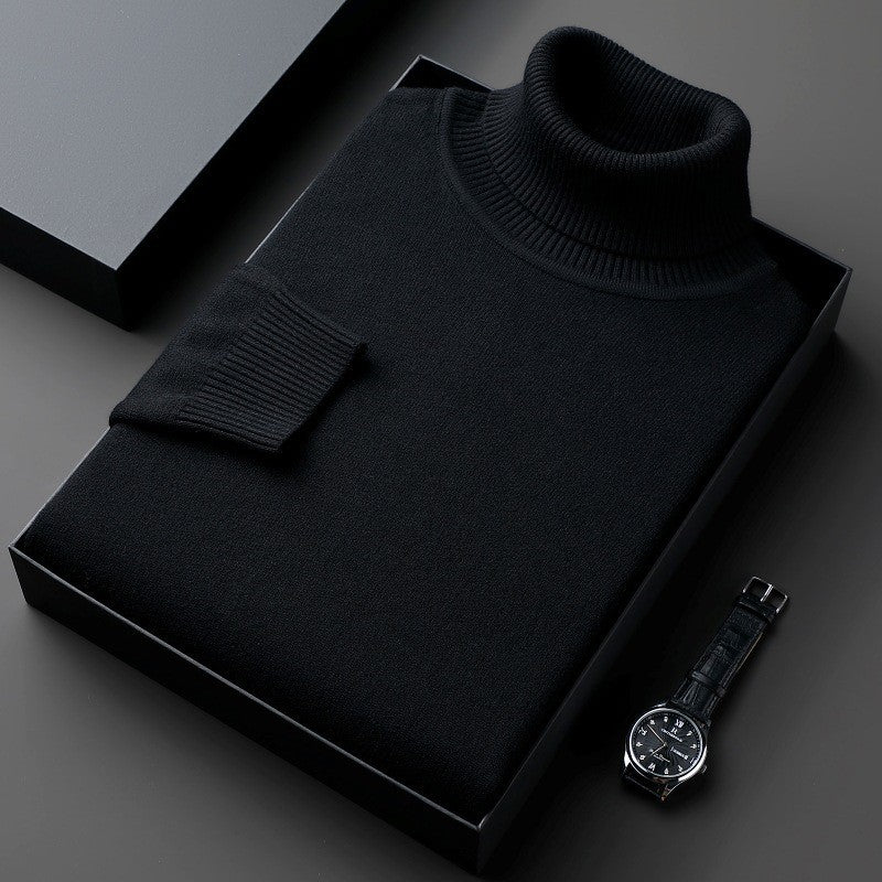 Men's Cashmere Turtleneck Sweater