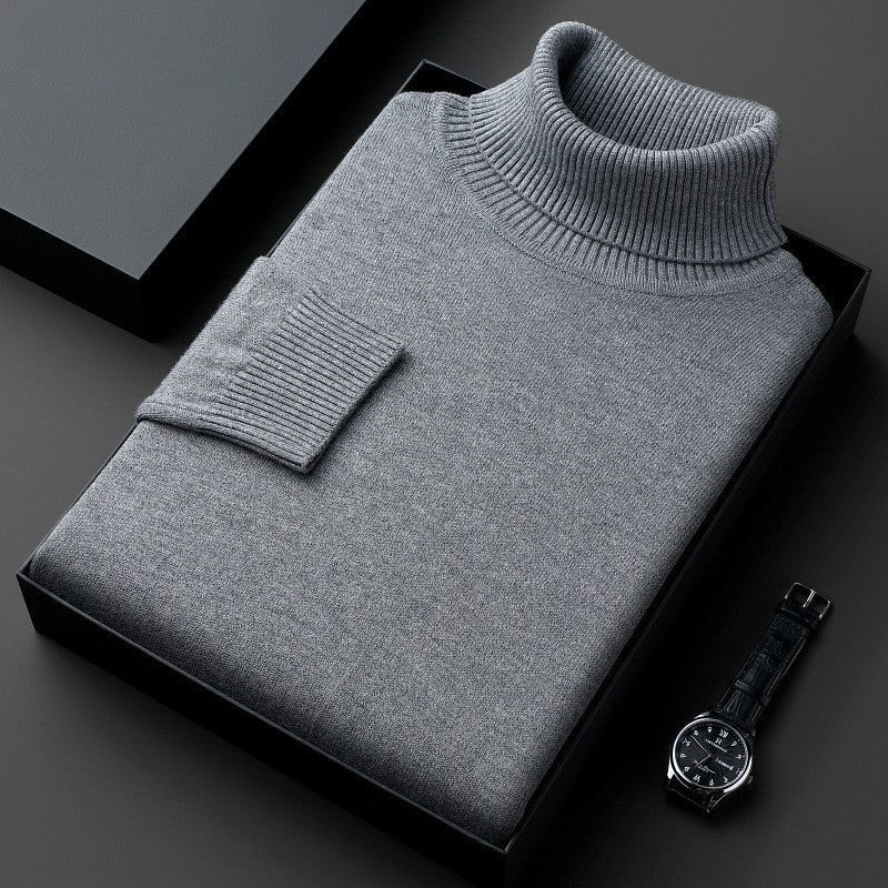 Men's Cashmere Turtleneck Sweater