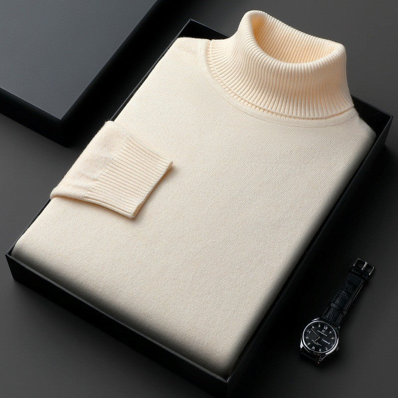 Men's Cashmere Turtleneck Sweater