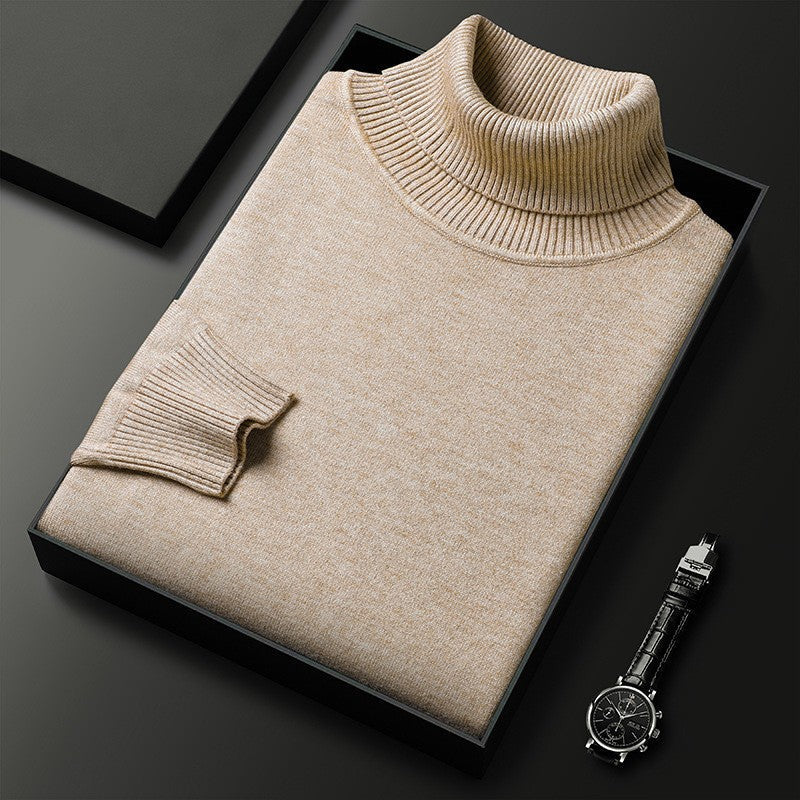 Men's Cashmere Turtleneck Sweater