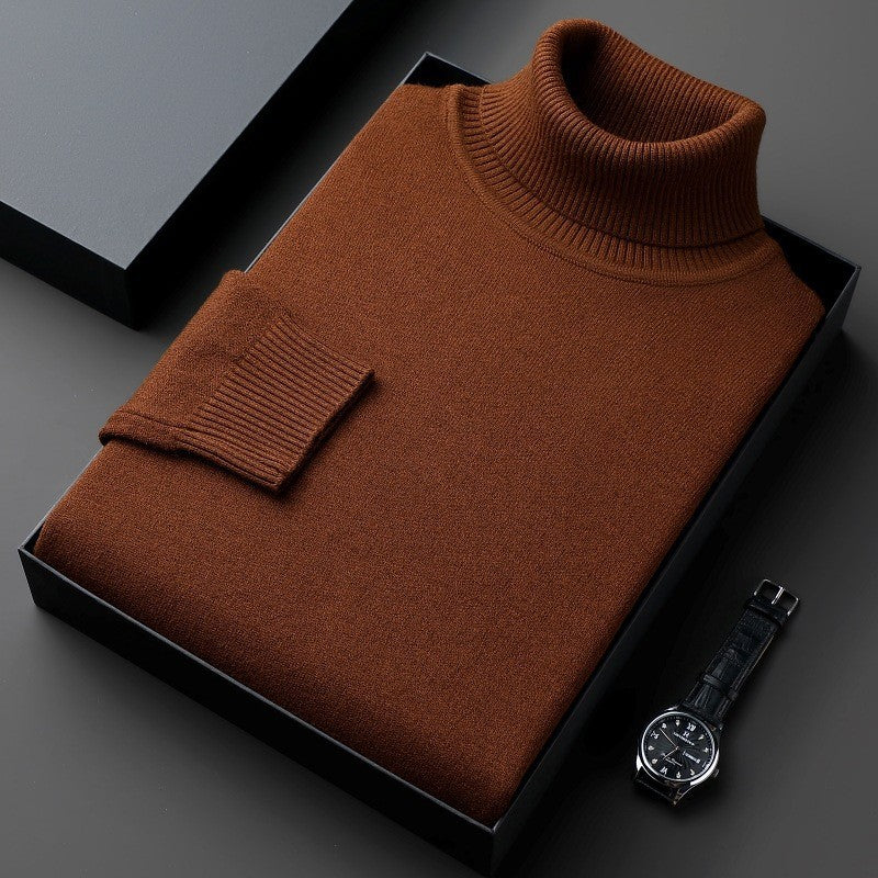 Men's Cashmere Turtleneck Sweater