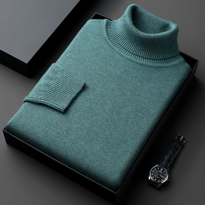 Men's Cashmere Turtleneck Sweater