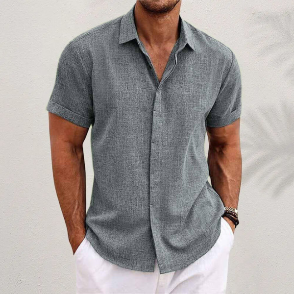Men's Lightweight Linen Shirt