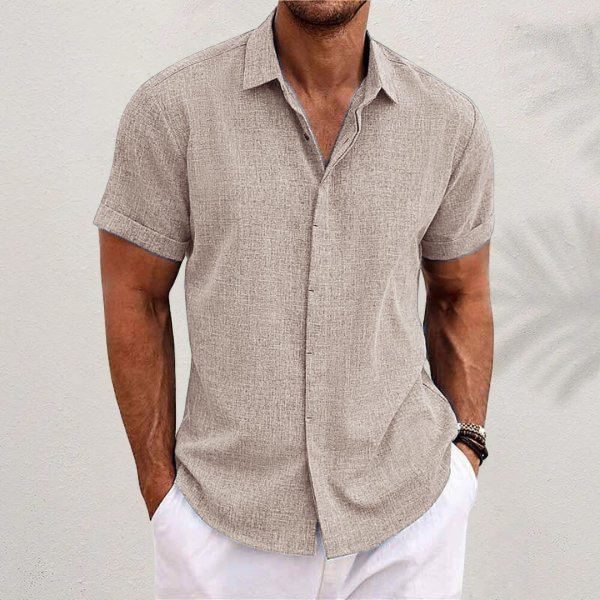 Men's Lightweight Linen Shirt