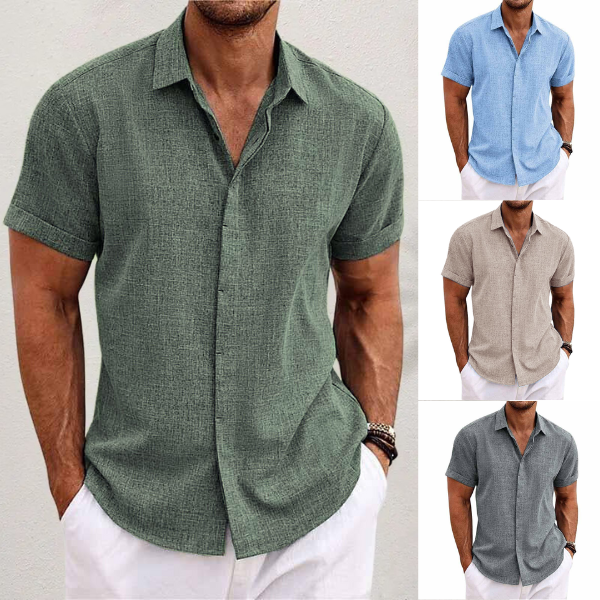 Men's Lightweight Linen Shirt