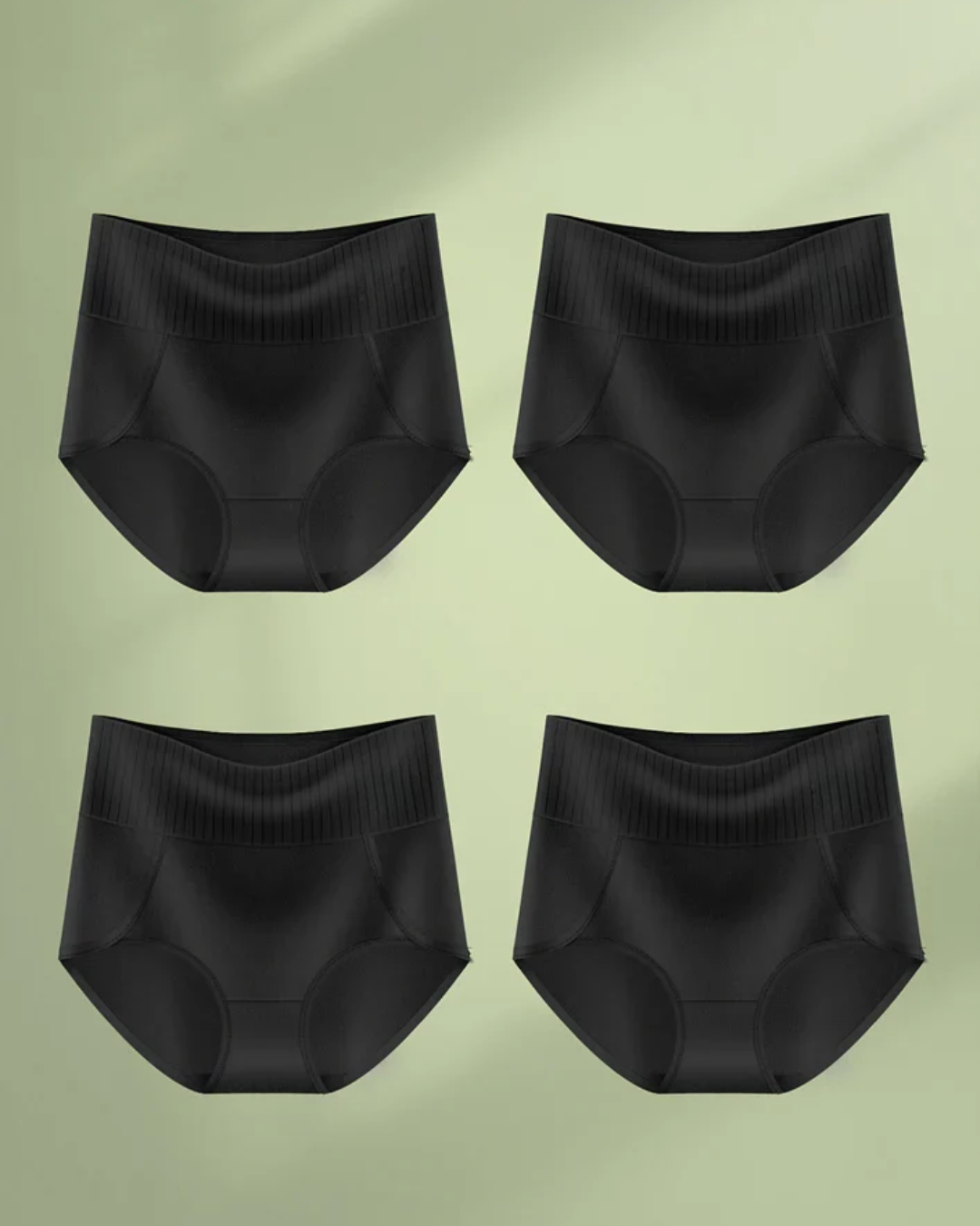 Women's High-Waist Briefs – 6 Pack