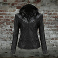 Long Coat with Detachable Hood