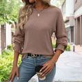 Soft Knit Sweater – Khaki