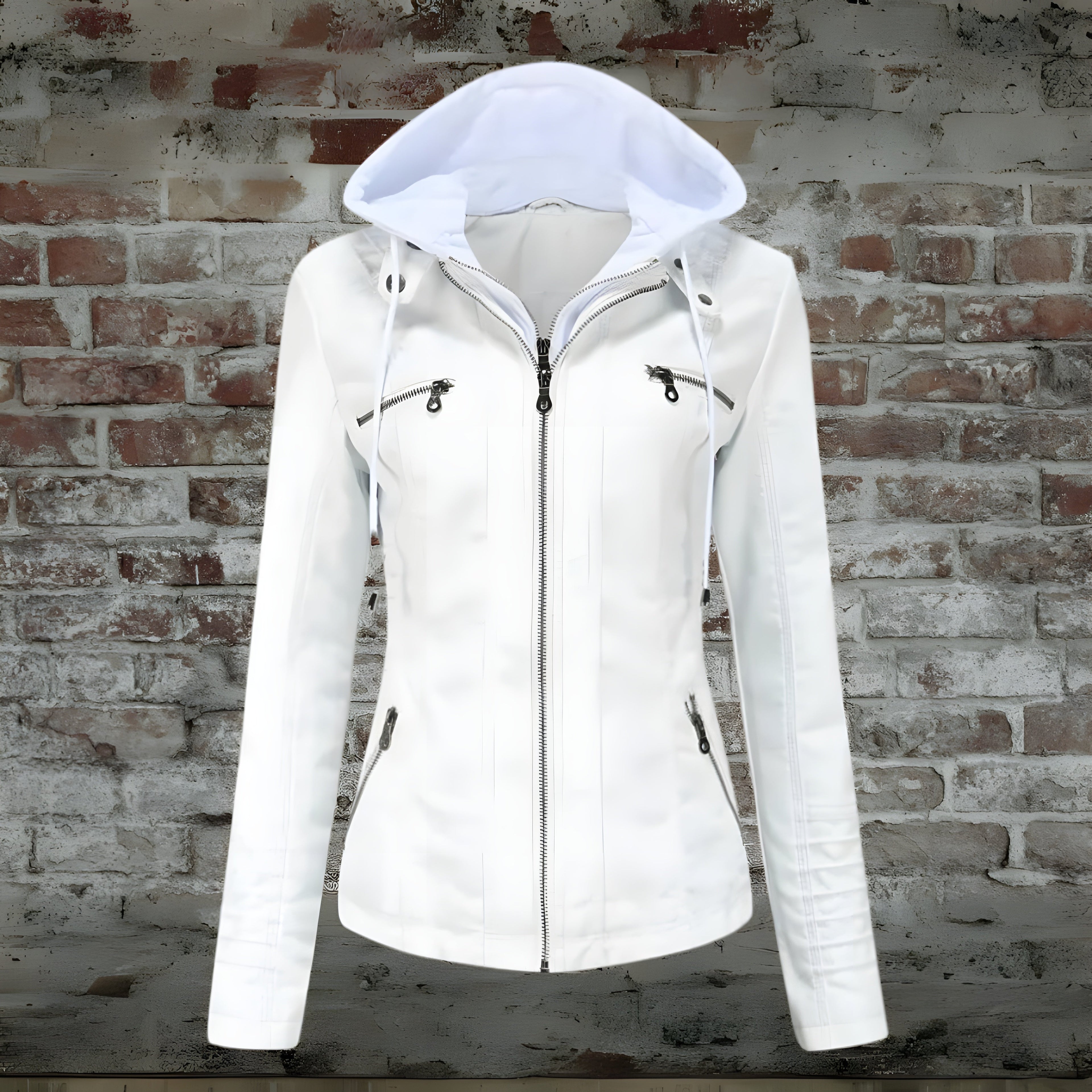Long Coat with Detachable Hood