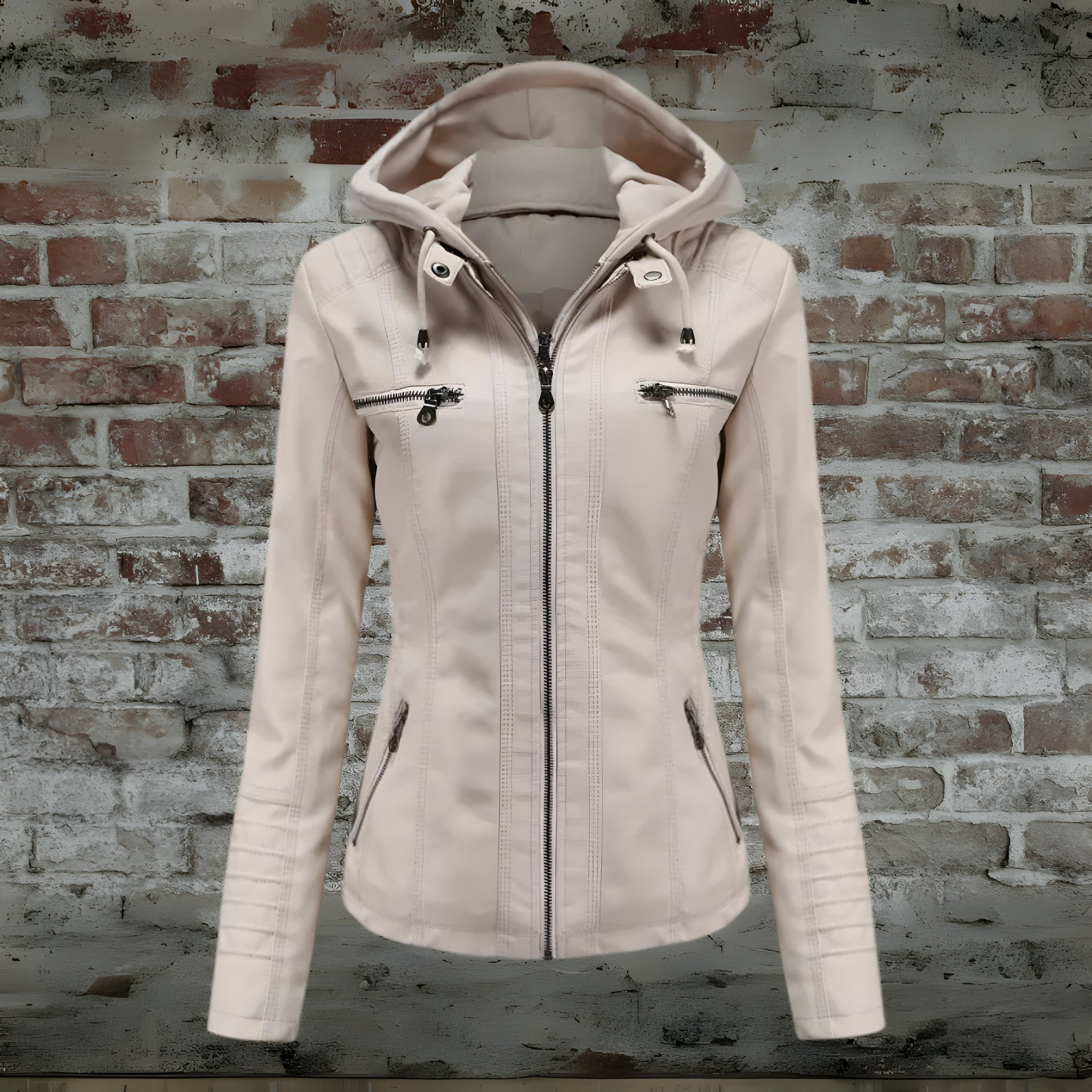 Long Coat with Detachable Hood