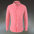 Everyday Striped Shirt – Red