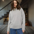 Soft Knit Sweater – Gray