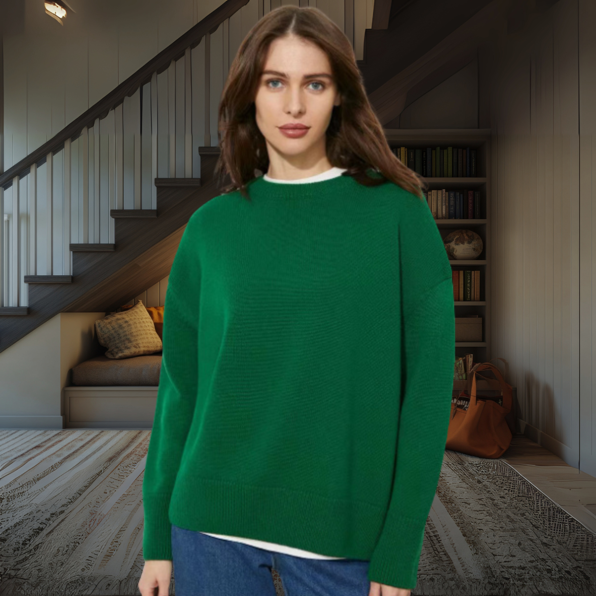 Soft Knit Sweater – Gray