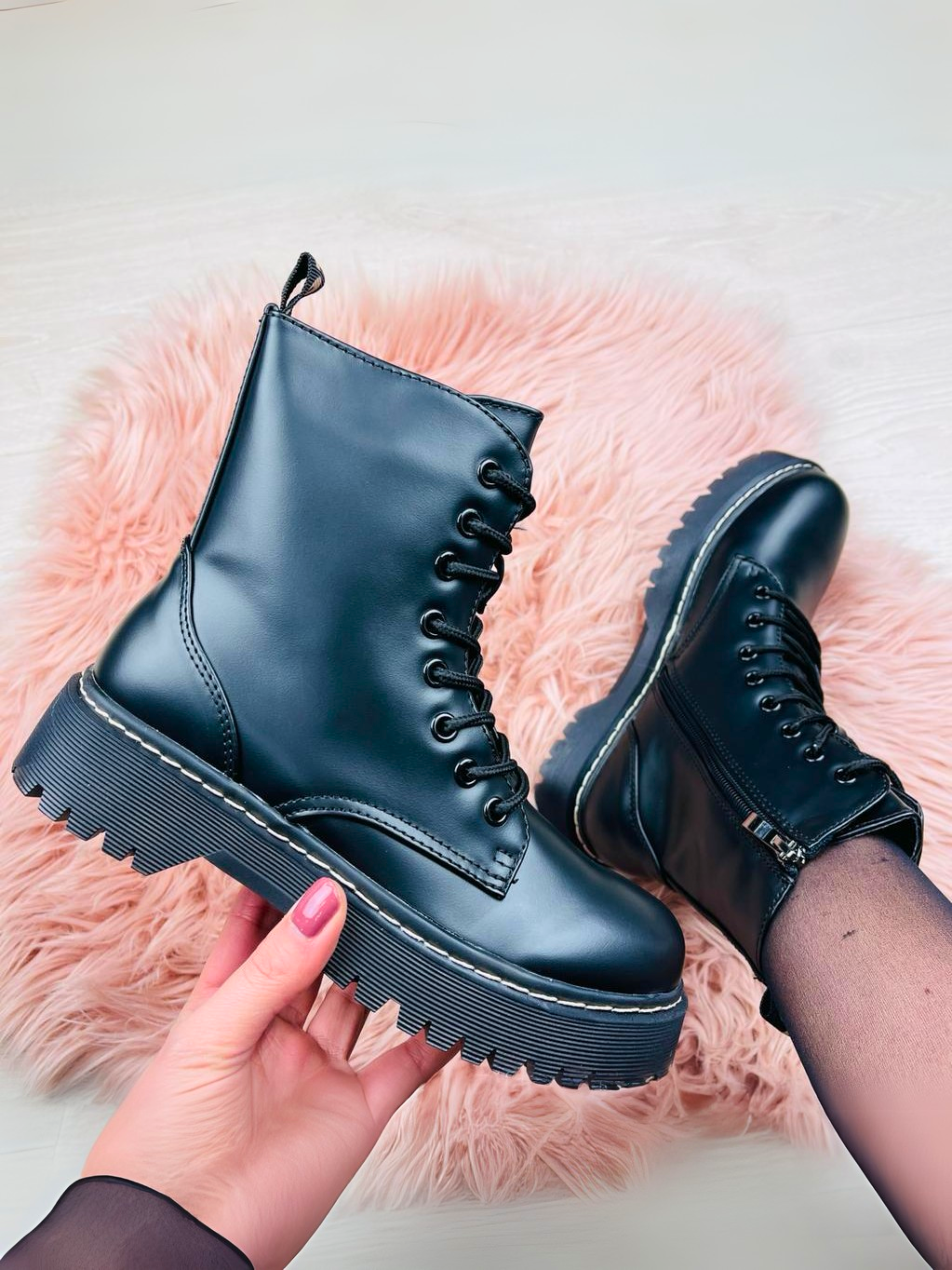 Women's Matte Finish Boots