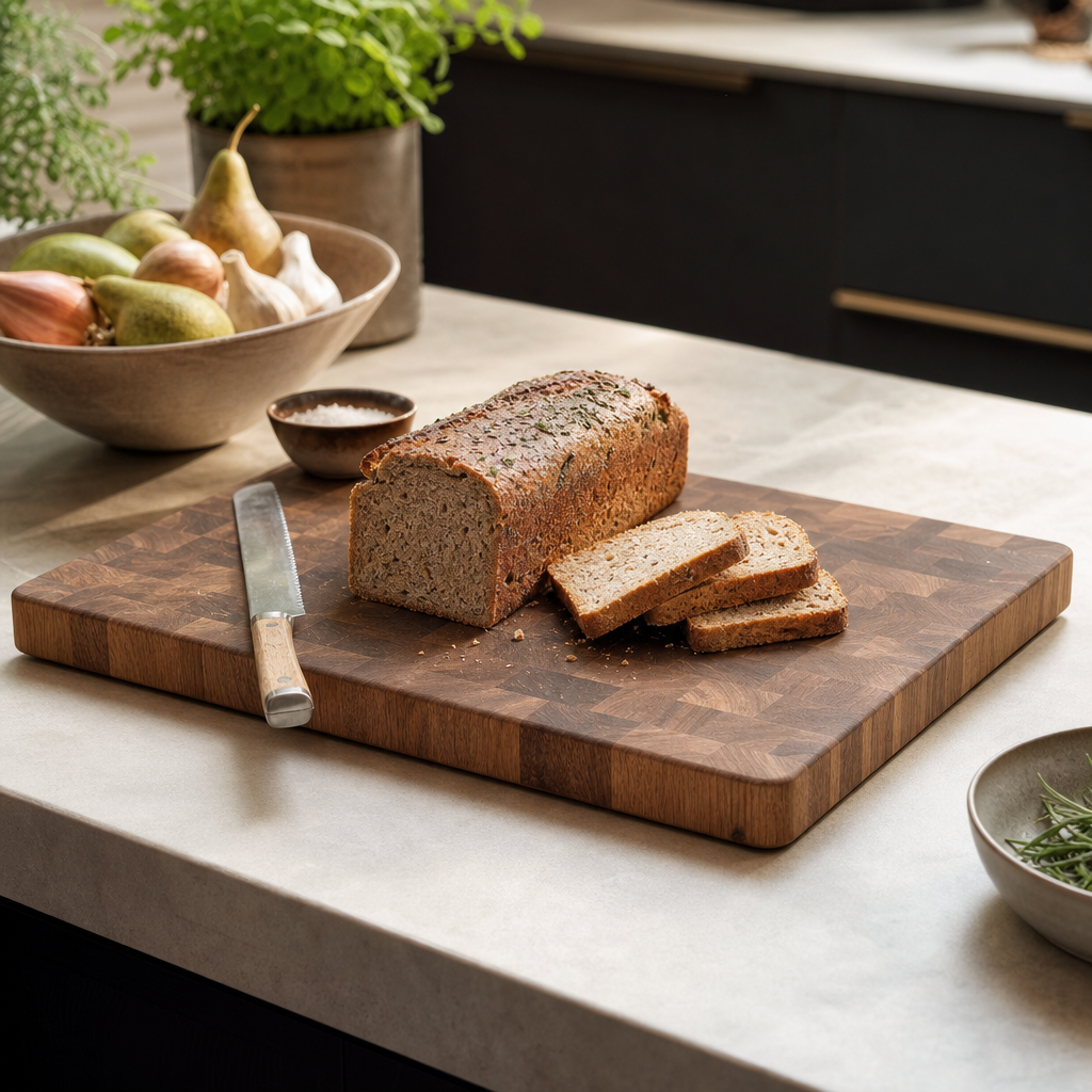 Solid Acacia Wood Cutting Board Set