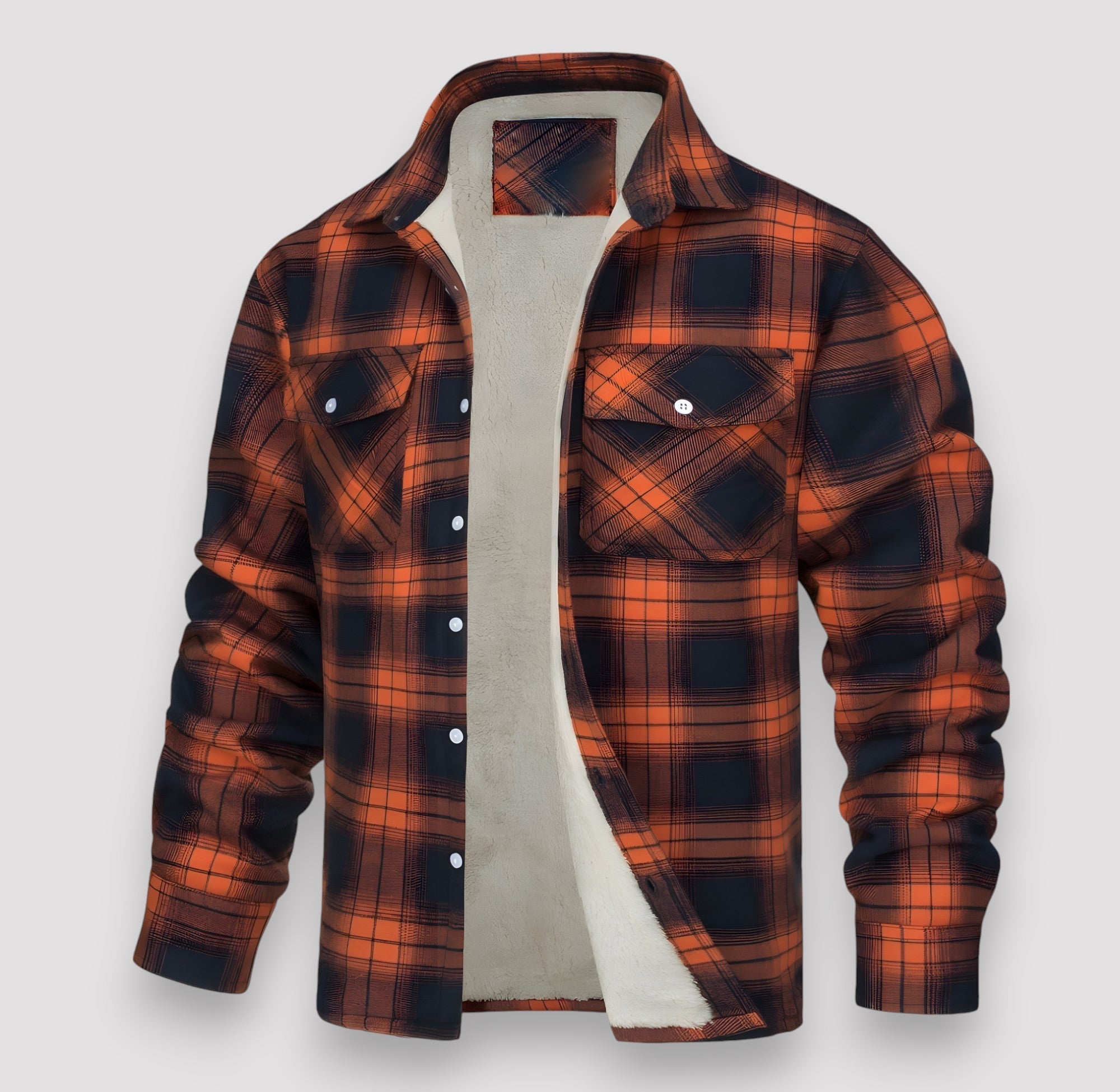 Men's Flannel Shirt Jacket