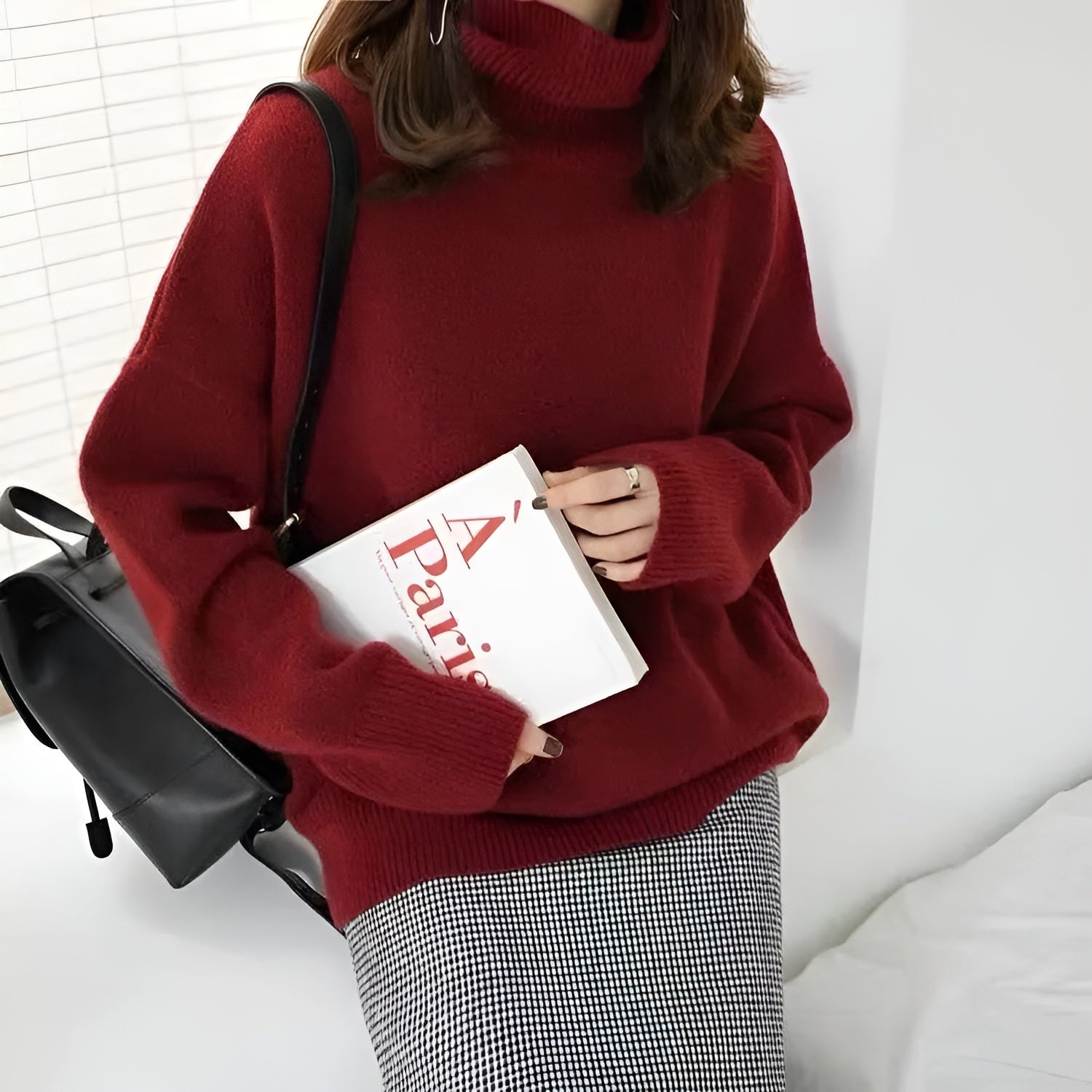Men's Knitted Hoodie Sweatshirt