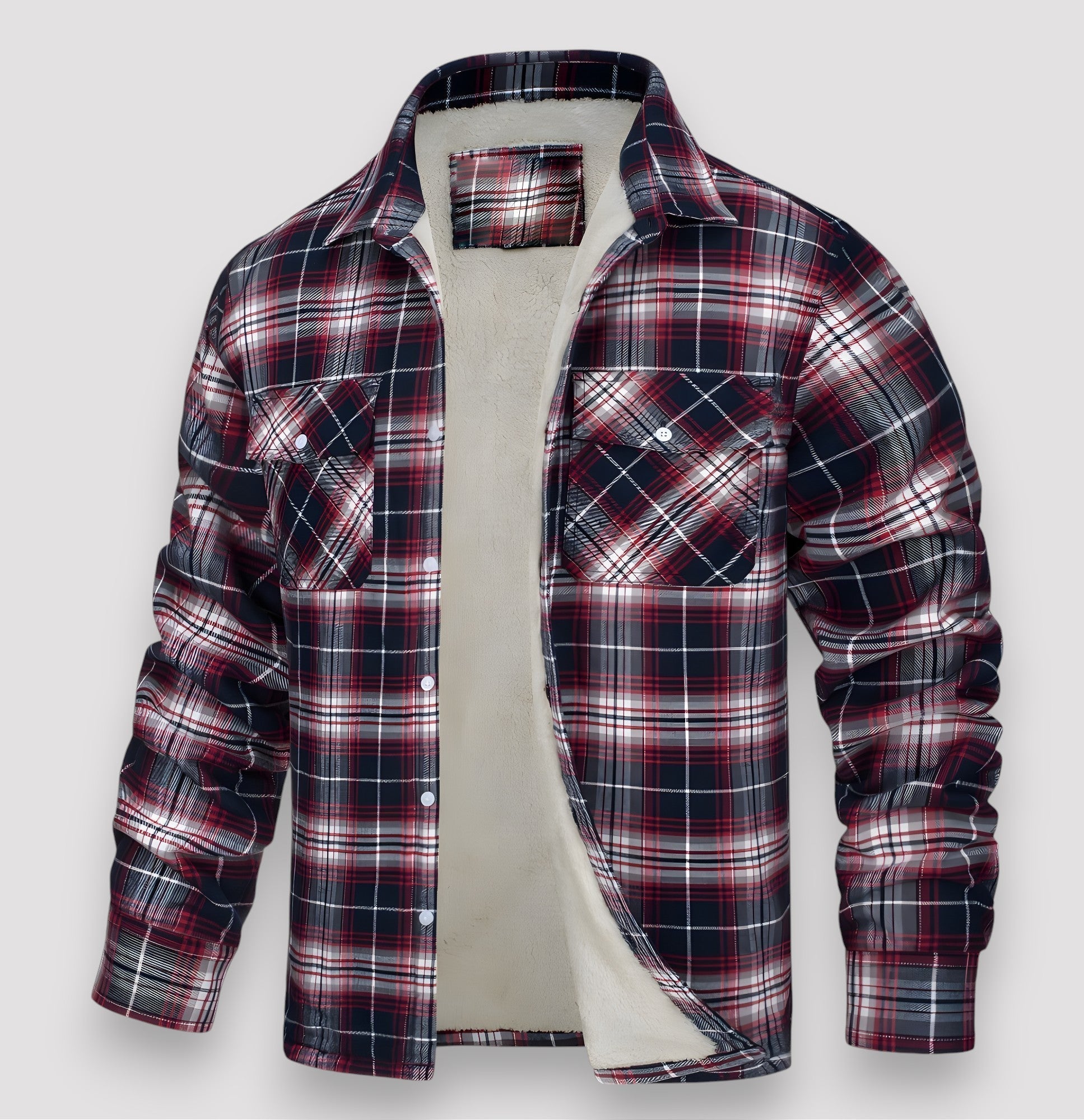 Men's Flannel Shirt Jacket