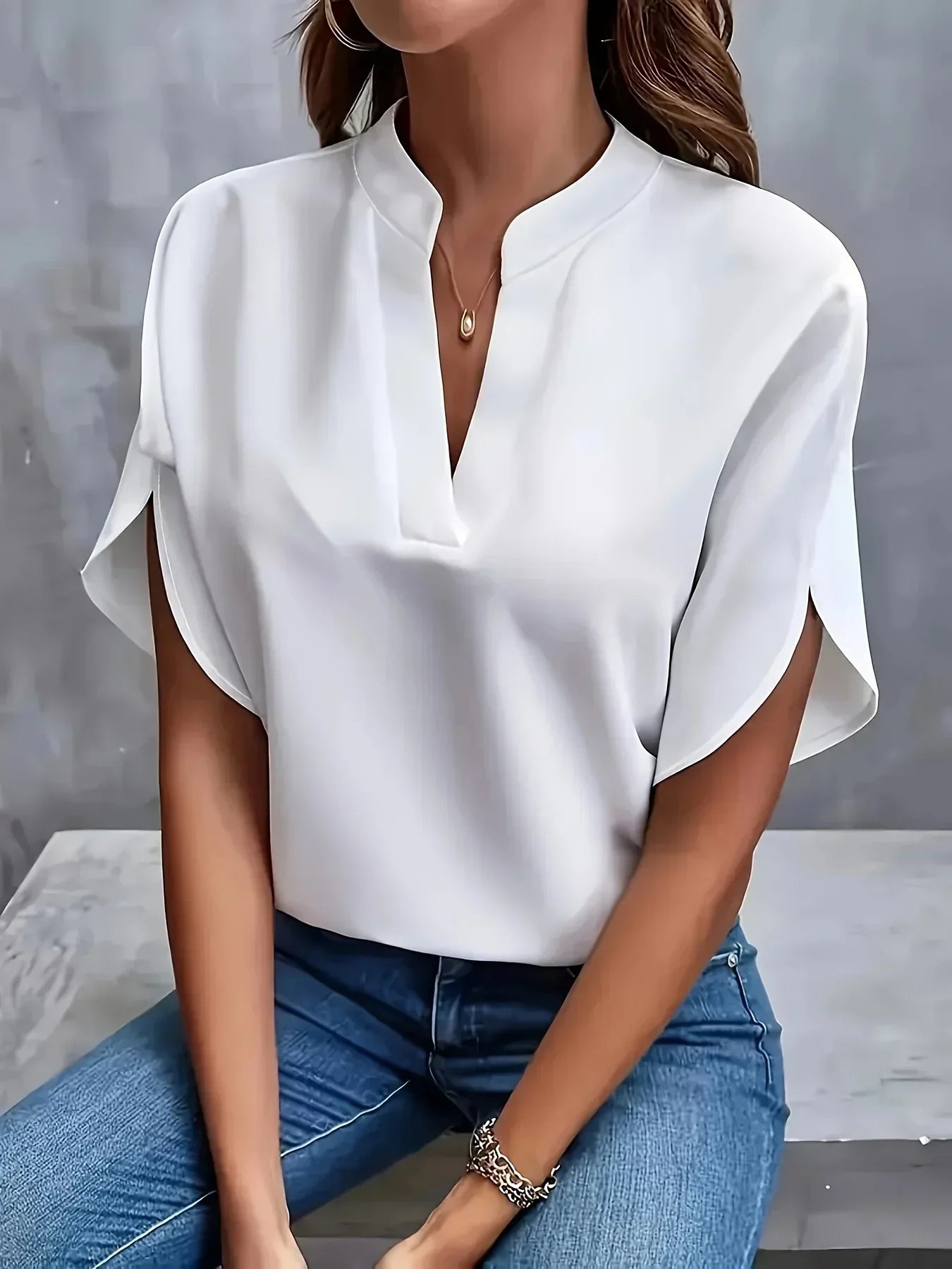 Women's Striped Knit Top