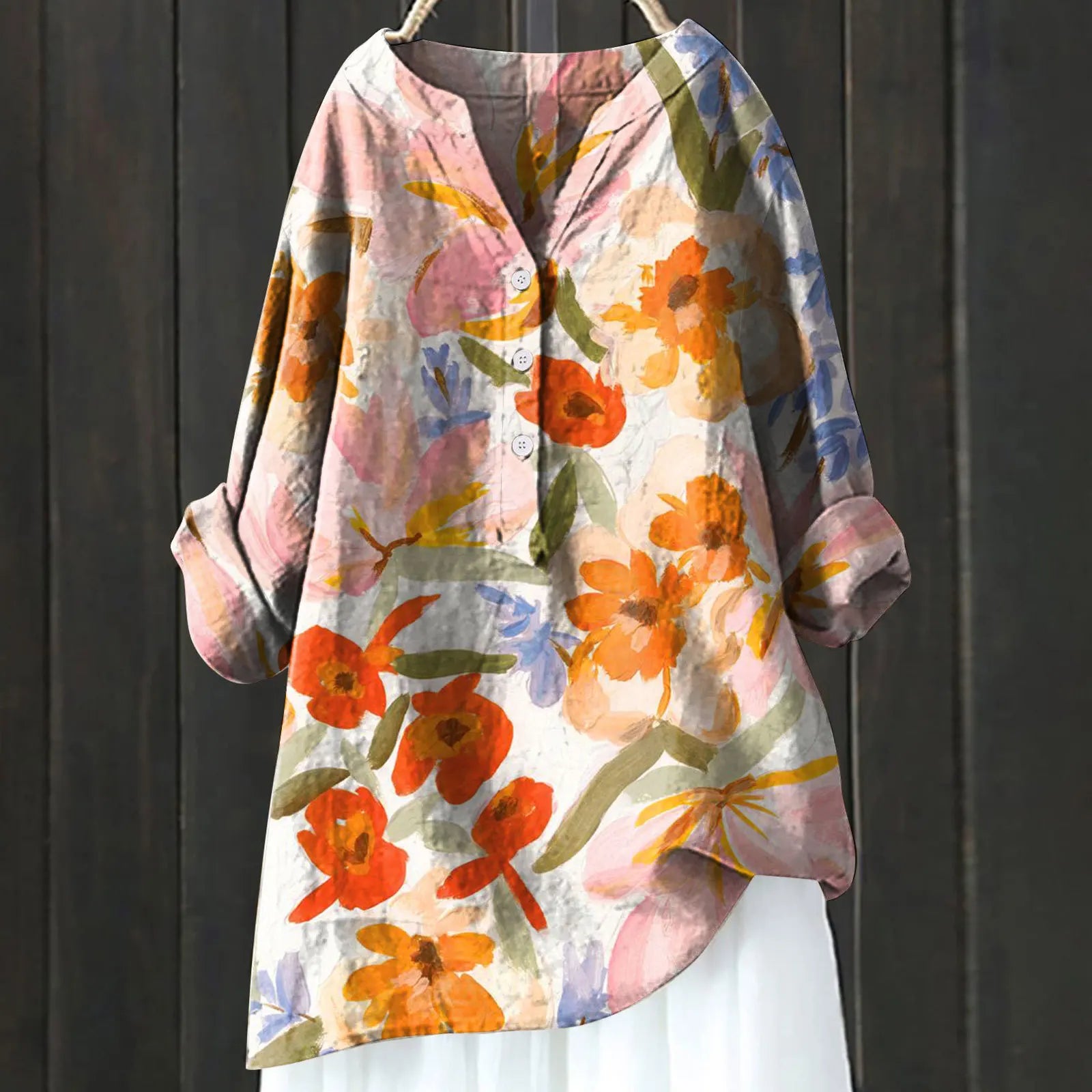 Women's Fine Floral Blouse