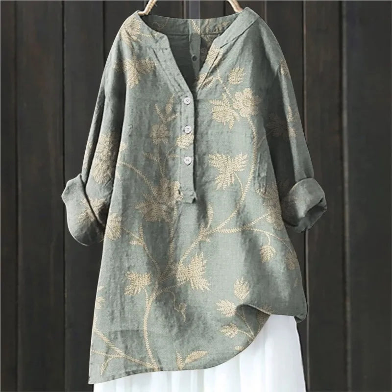 Women's Fine Floral Blouse