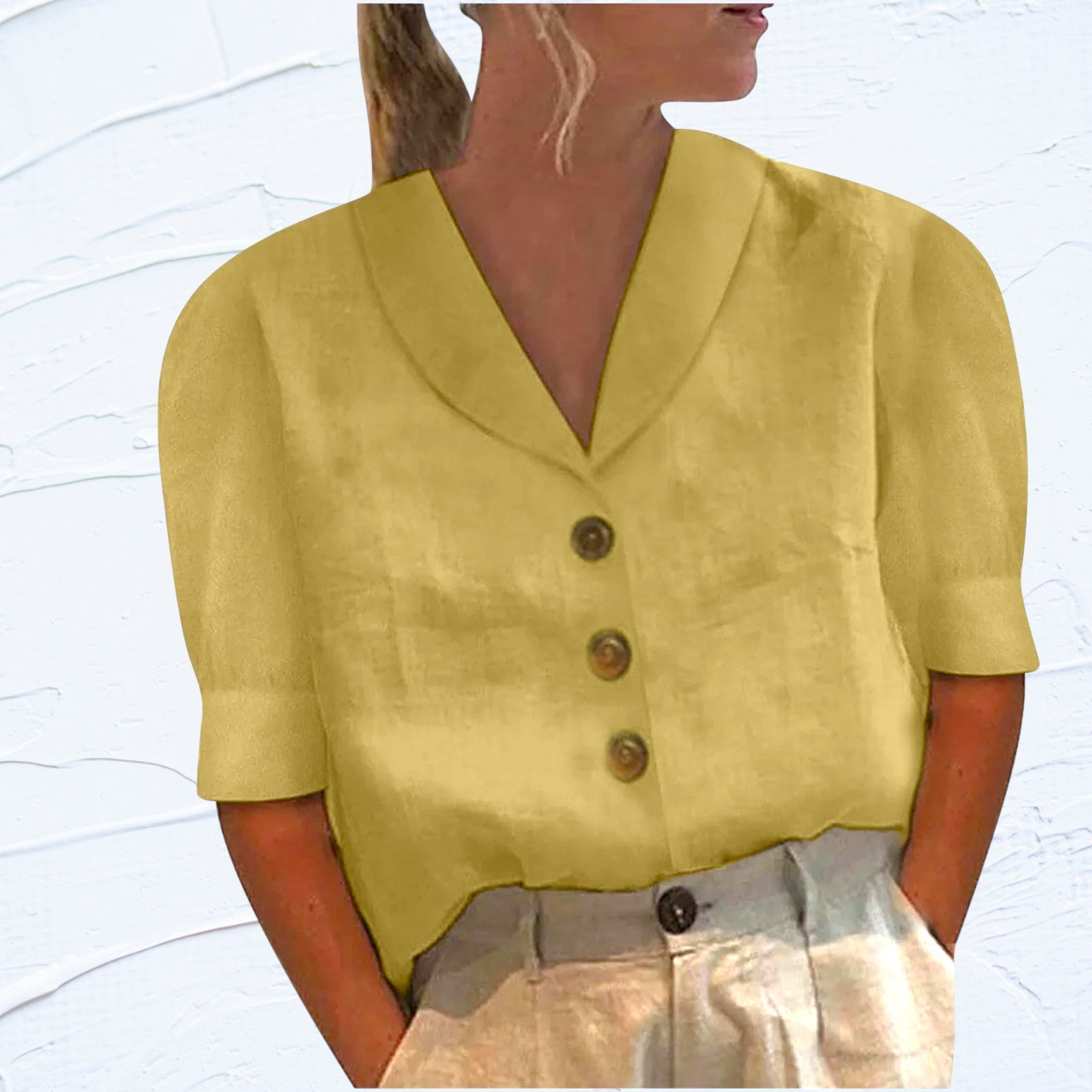 Comfort Blouse – White