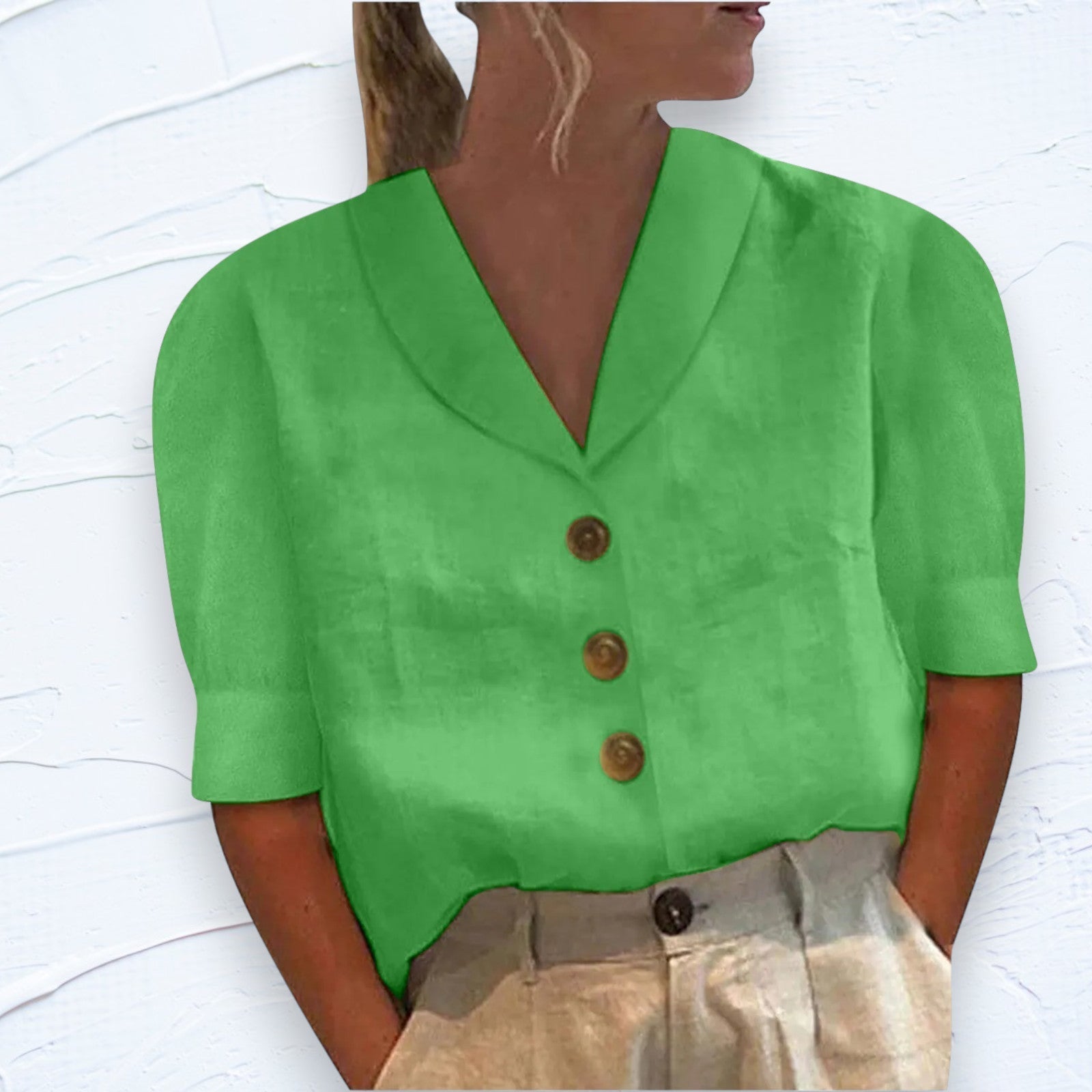 Comfort Blouse – White