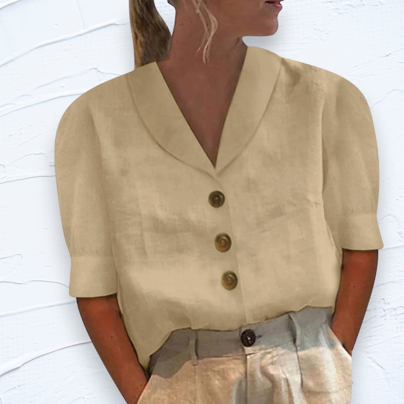 Comfort Blouse – White
