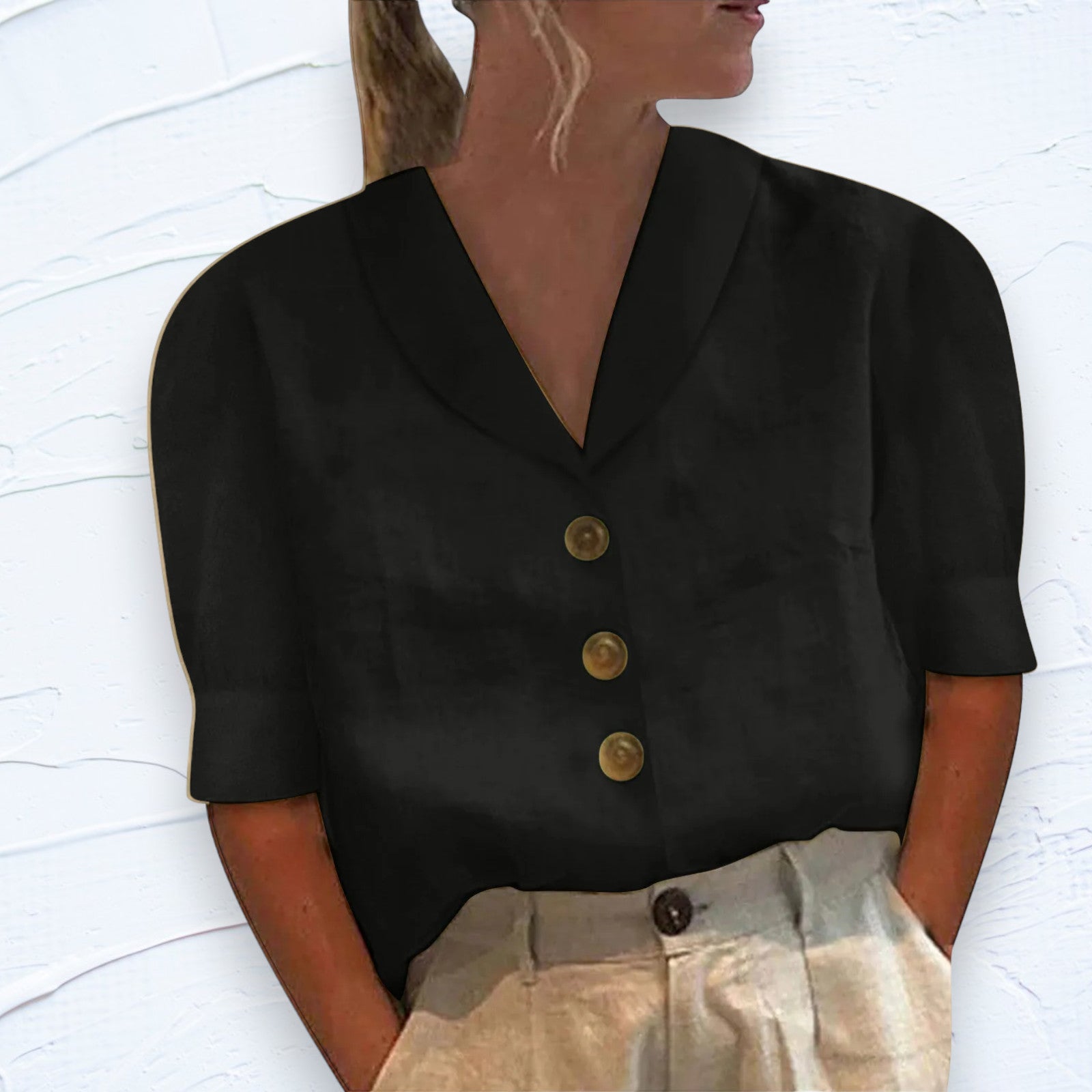 Comfort Blouse – White