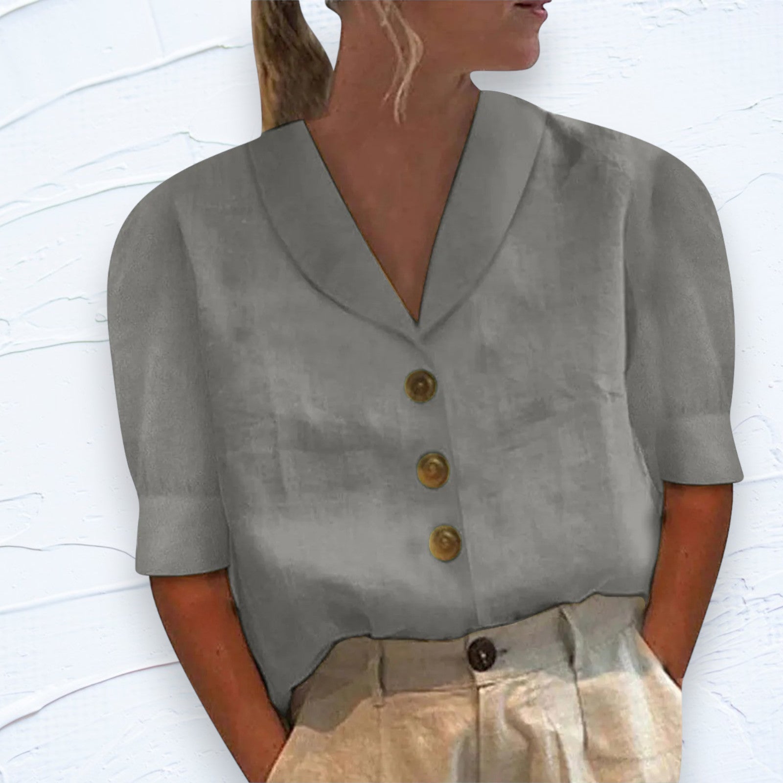 Comfort Blouse – White