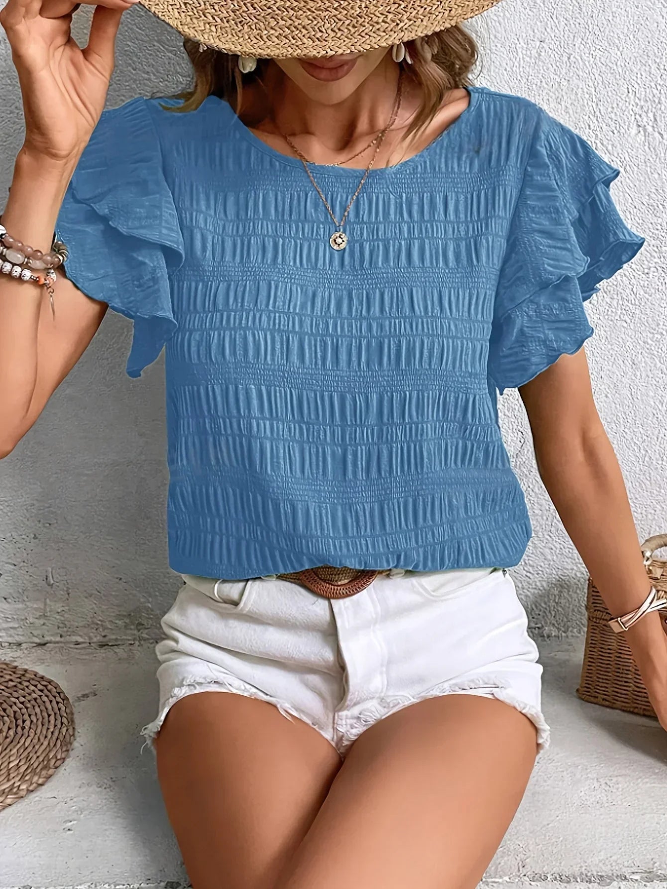 Women's Ruffle Blouse