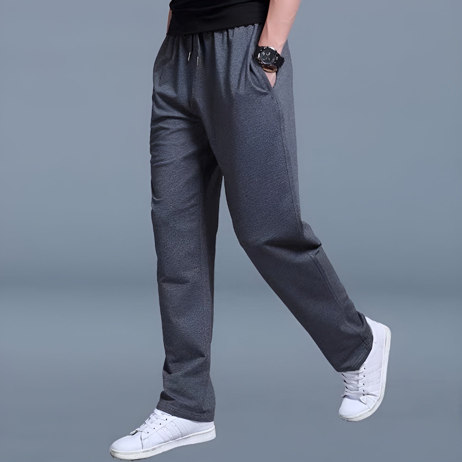 Men's Elastic Waist Comfort Pants