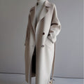Women's Double-Breasted Wool Coat