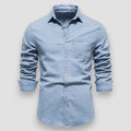 Men's Slim Fit Denim Shirt