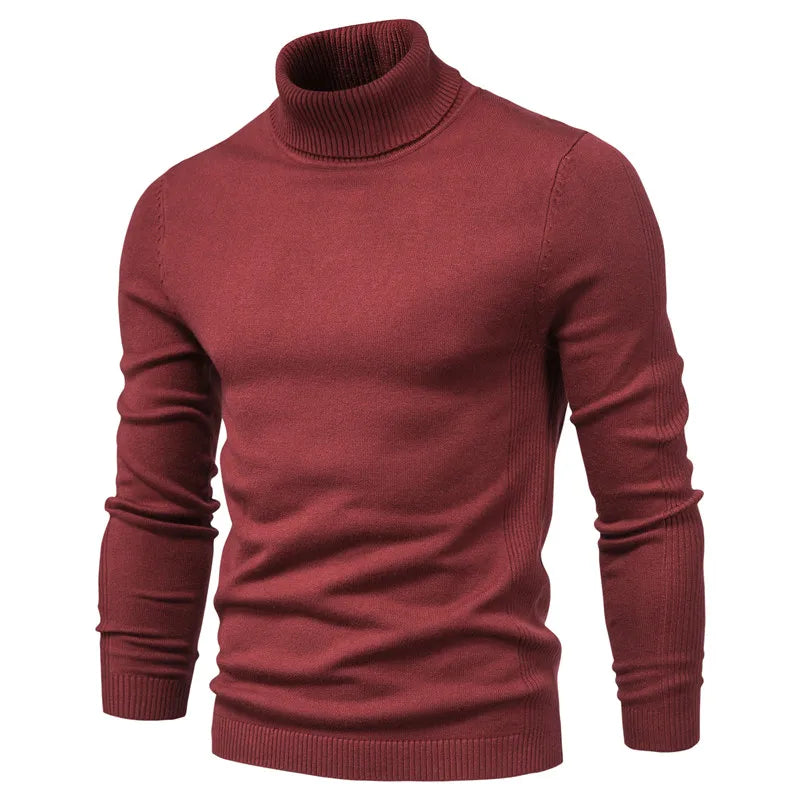 Men's Slim Turtleneck Sweater