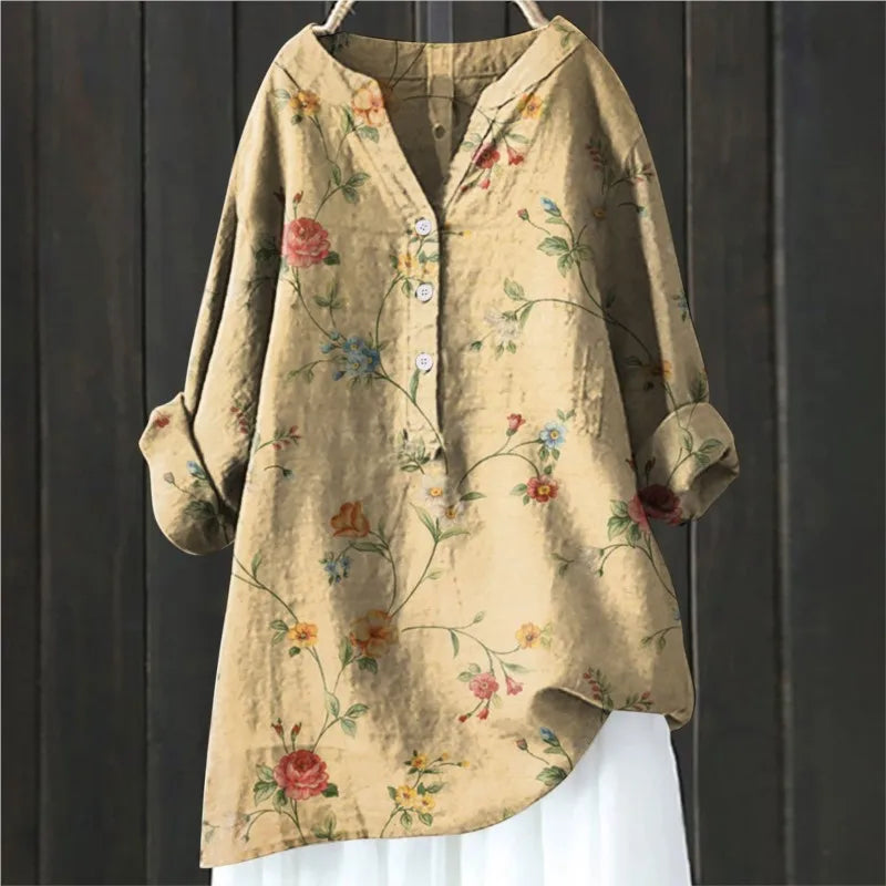 Women's Fine Floral Blouse