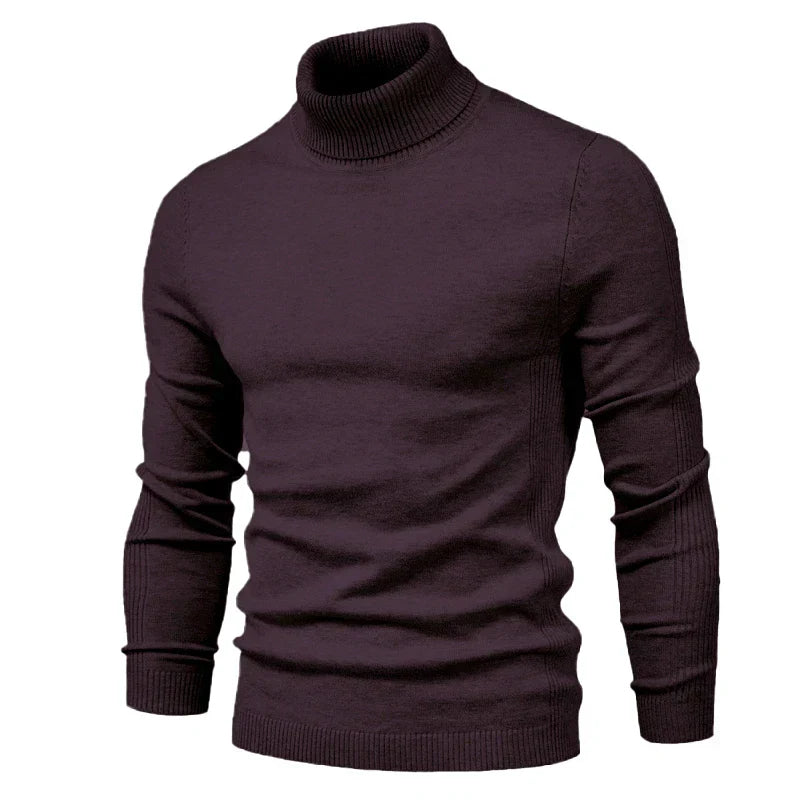 Men's Slim Turtleneck Sweater