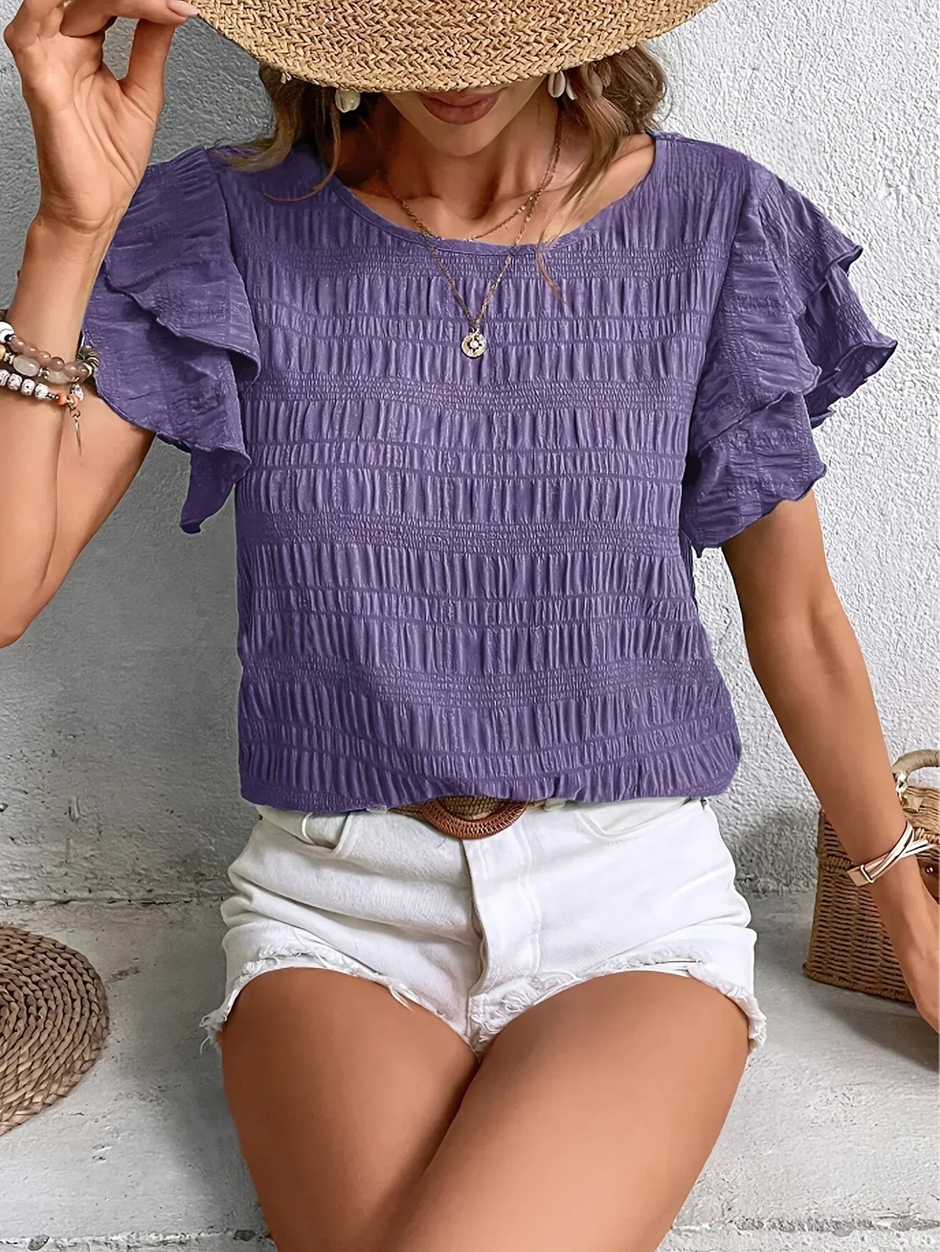 Women's Ruffle Blouse