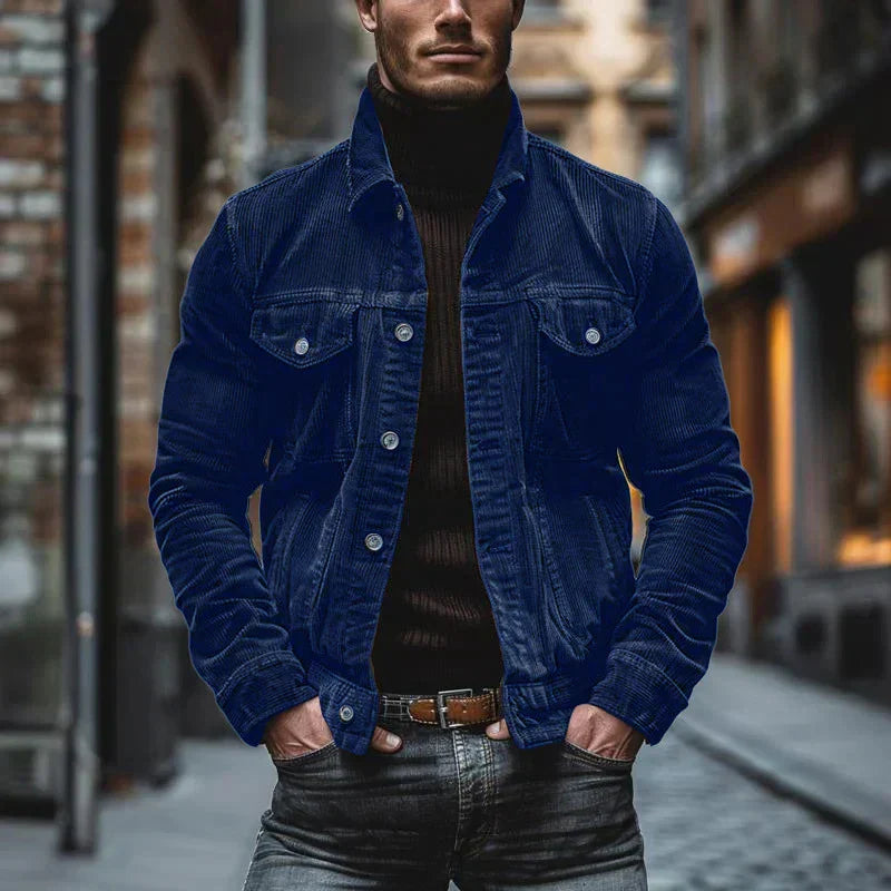 Men's Retro Corduroy Jacket
