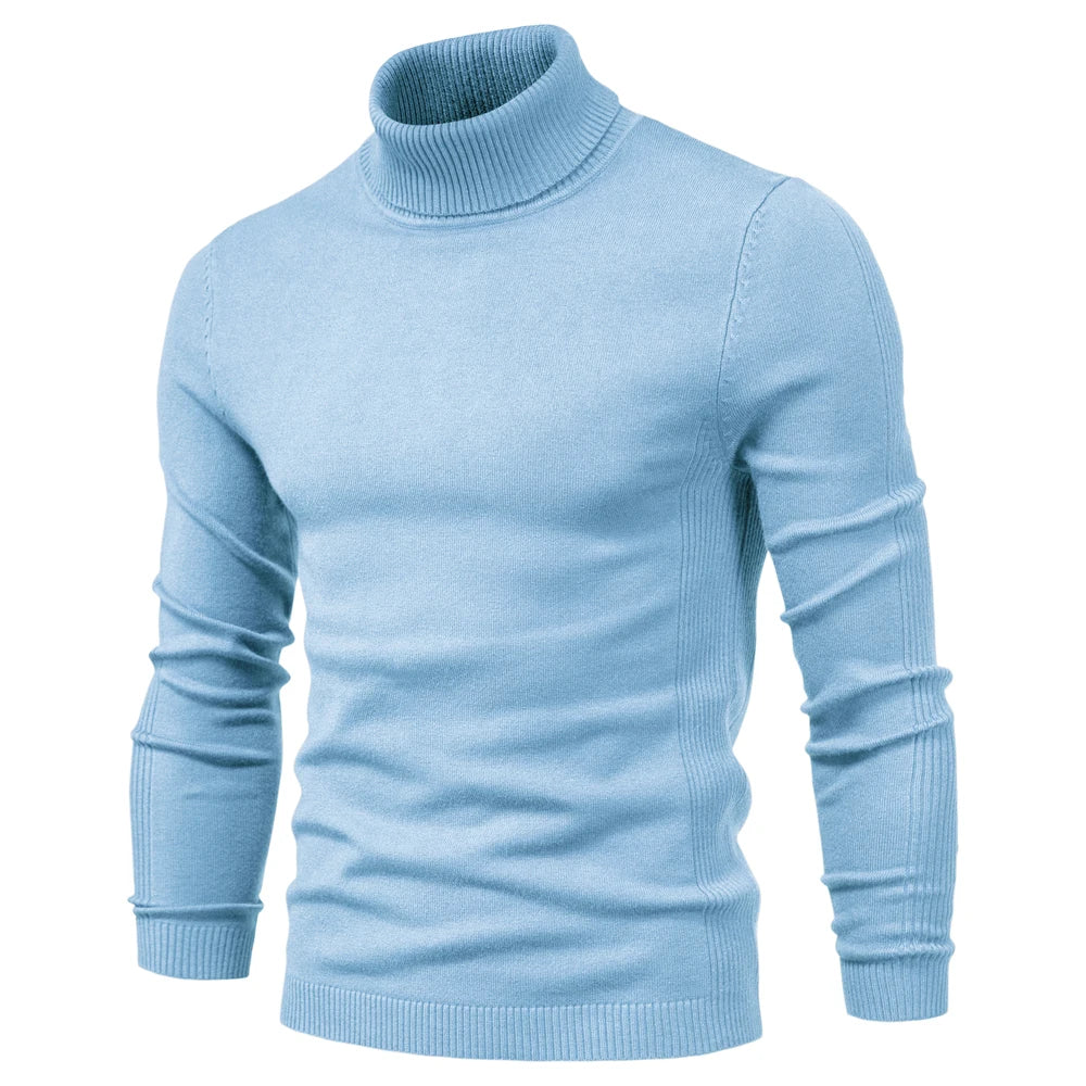 Men's Slim Turtleneck Sweater