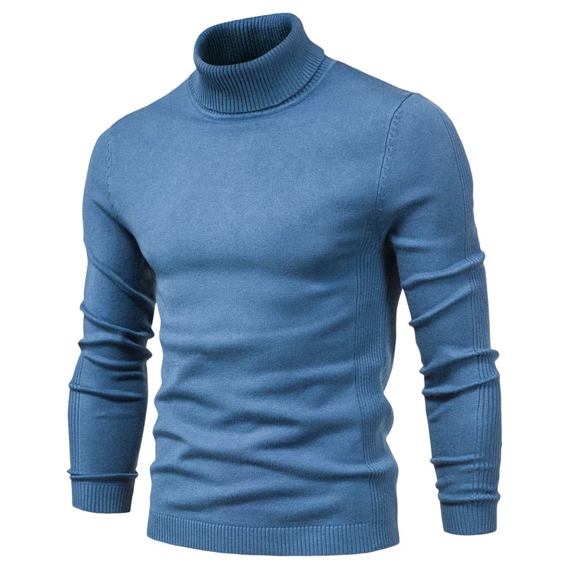Men's Slim Turtleneck Sweater
