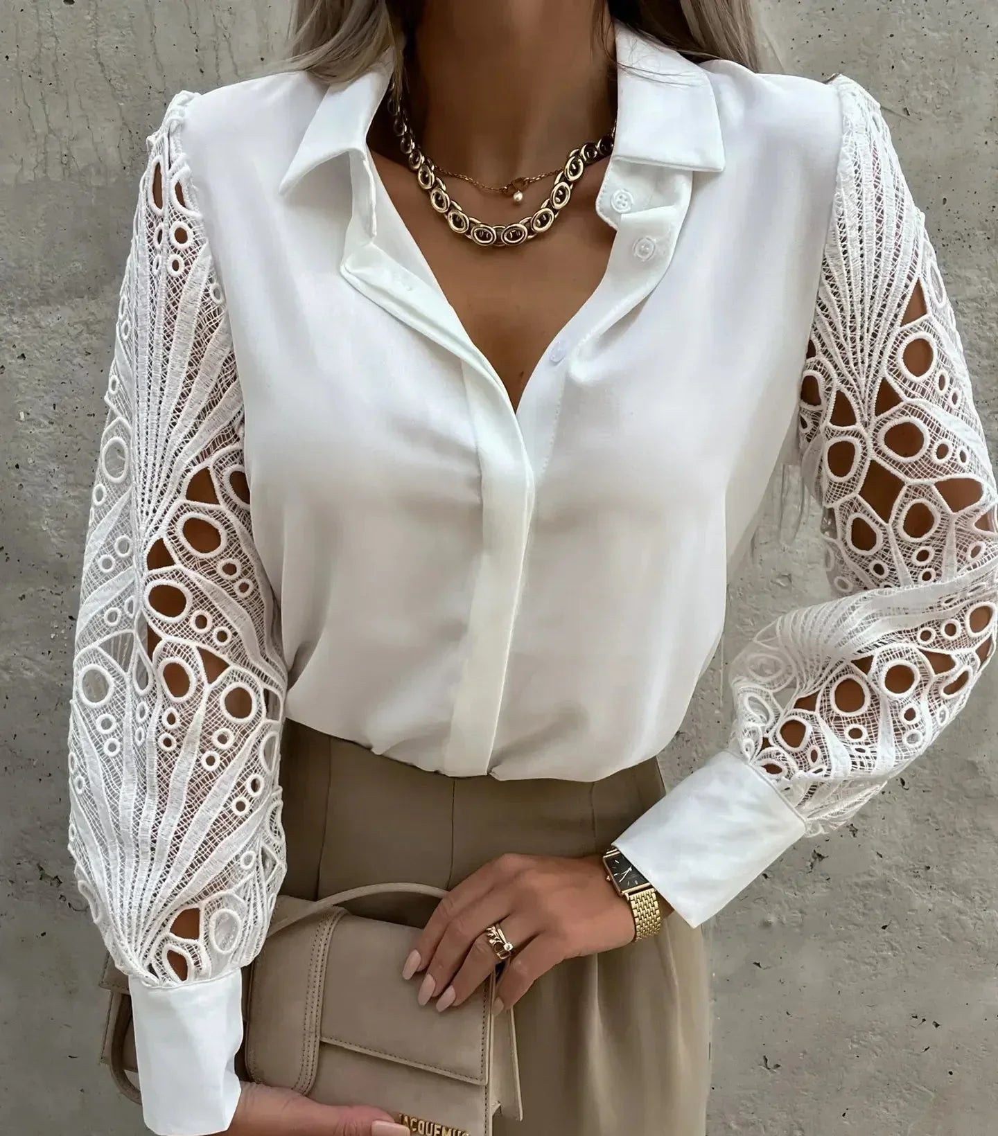 Women's Sleeve-Detail Blouse