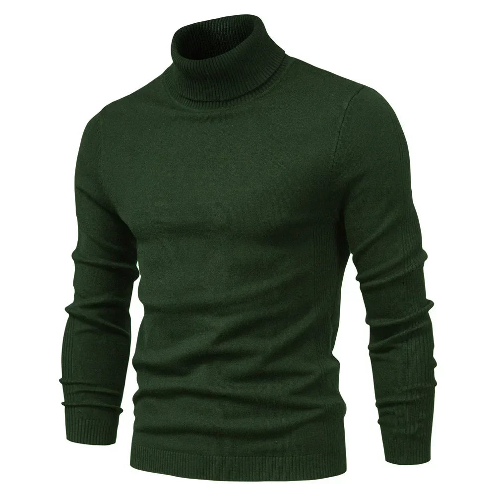 Men's Slim Turtleneck Sweater