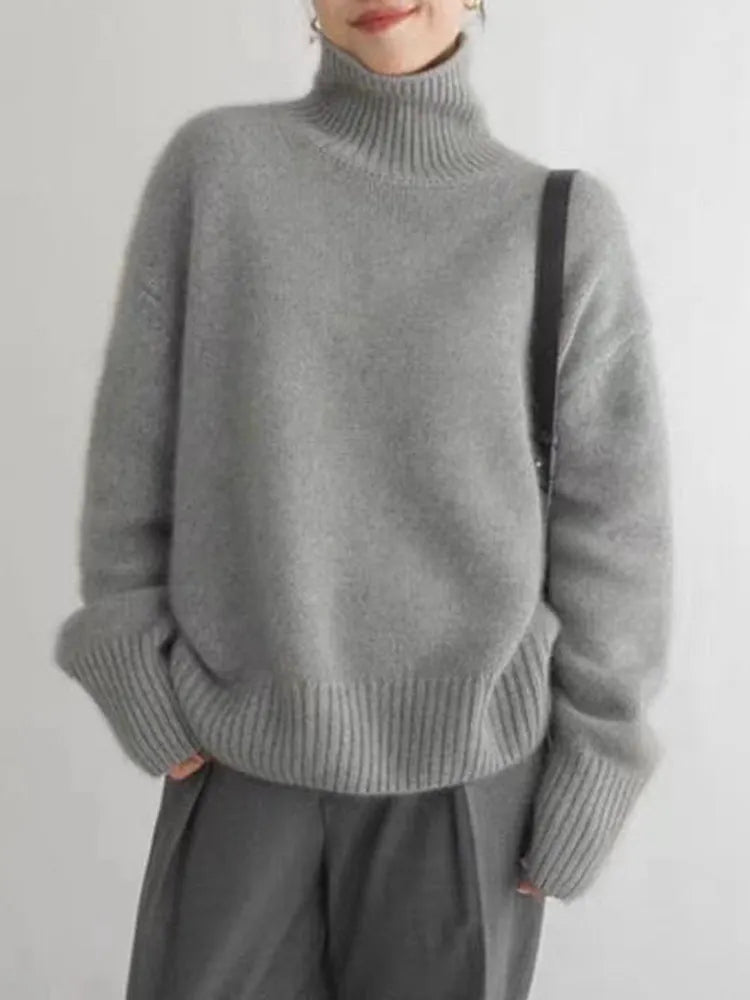 Women's Turtleneck Oversized Sweater