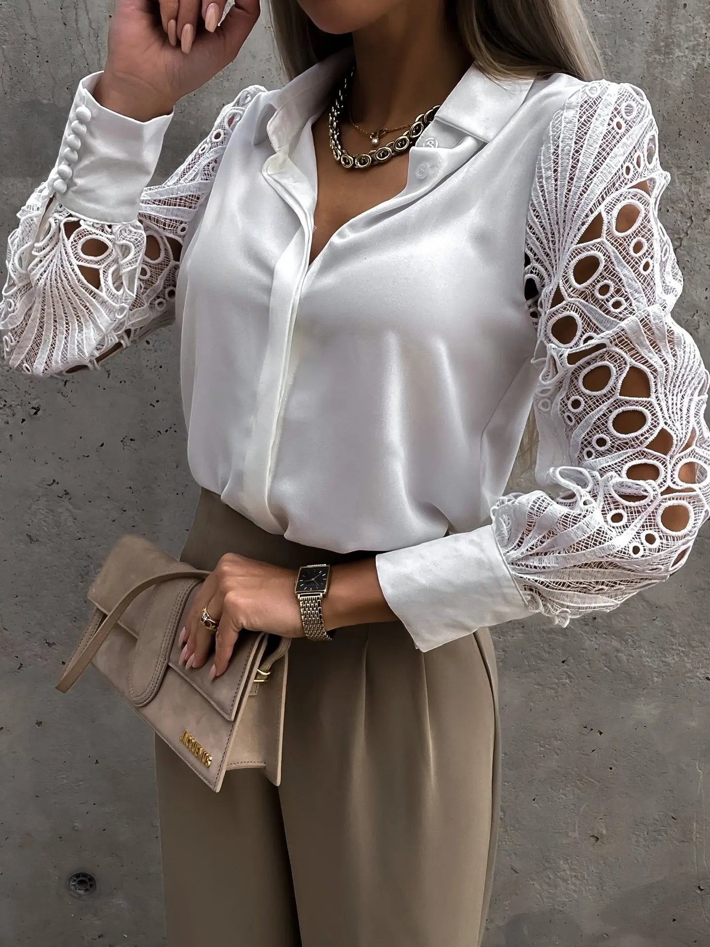 Women's Sleeve-Detail Blouse