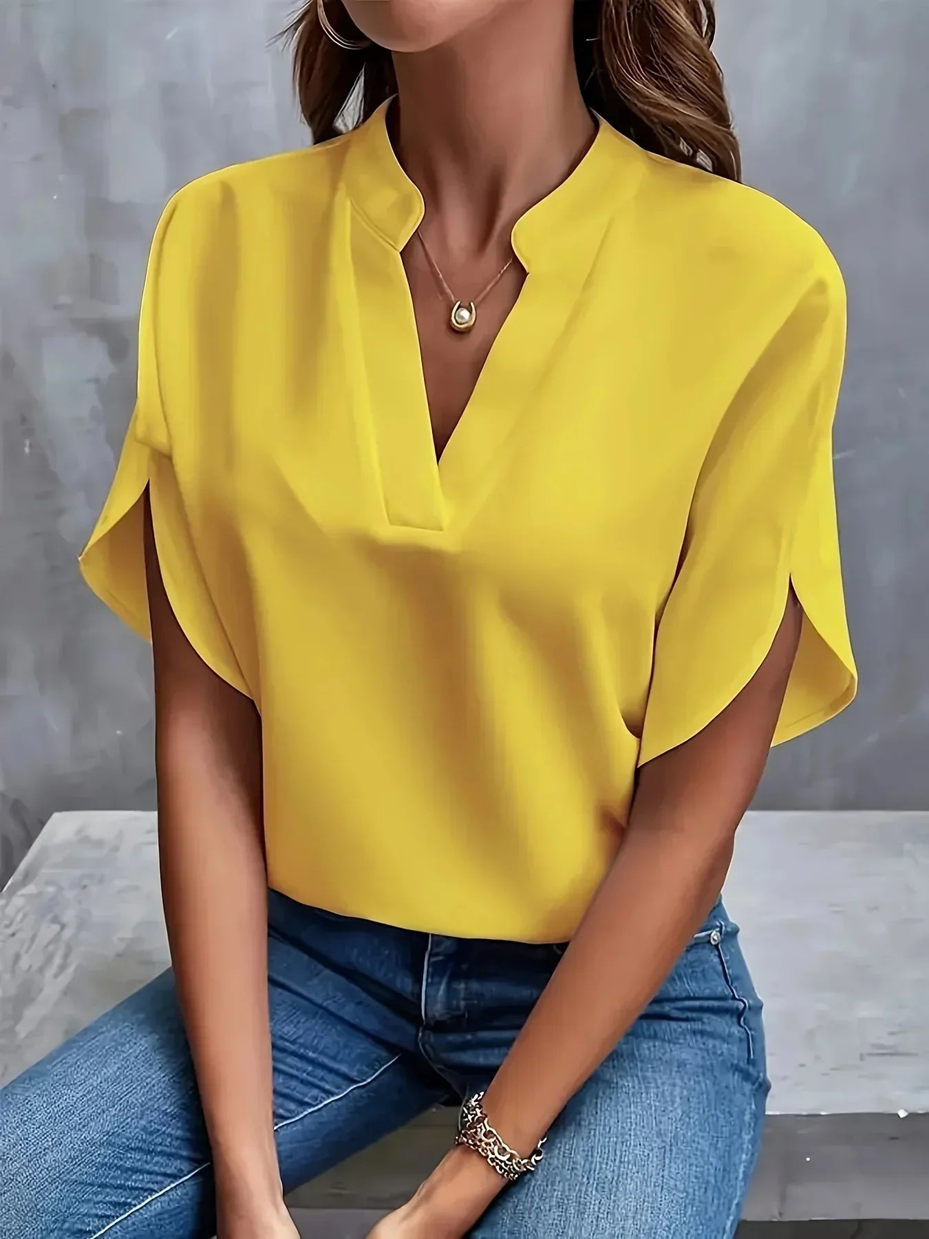 Women's Striped Knit Top