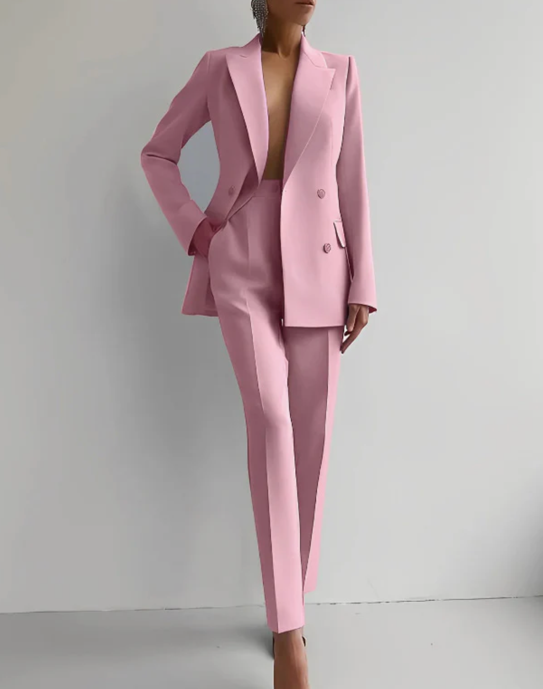 Women's Tailored Blazer & Pants Set
