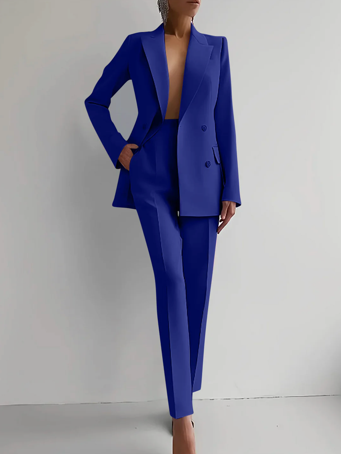 Women's Tailored Blazer & Pants Set
