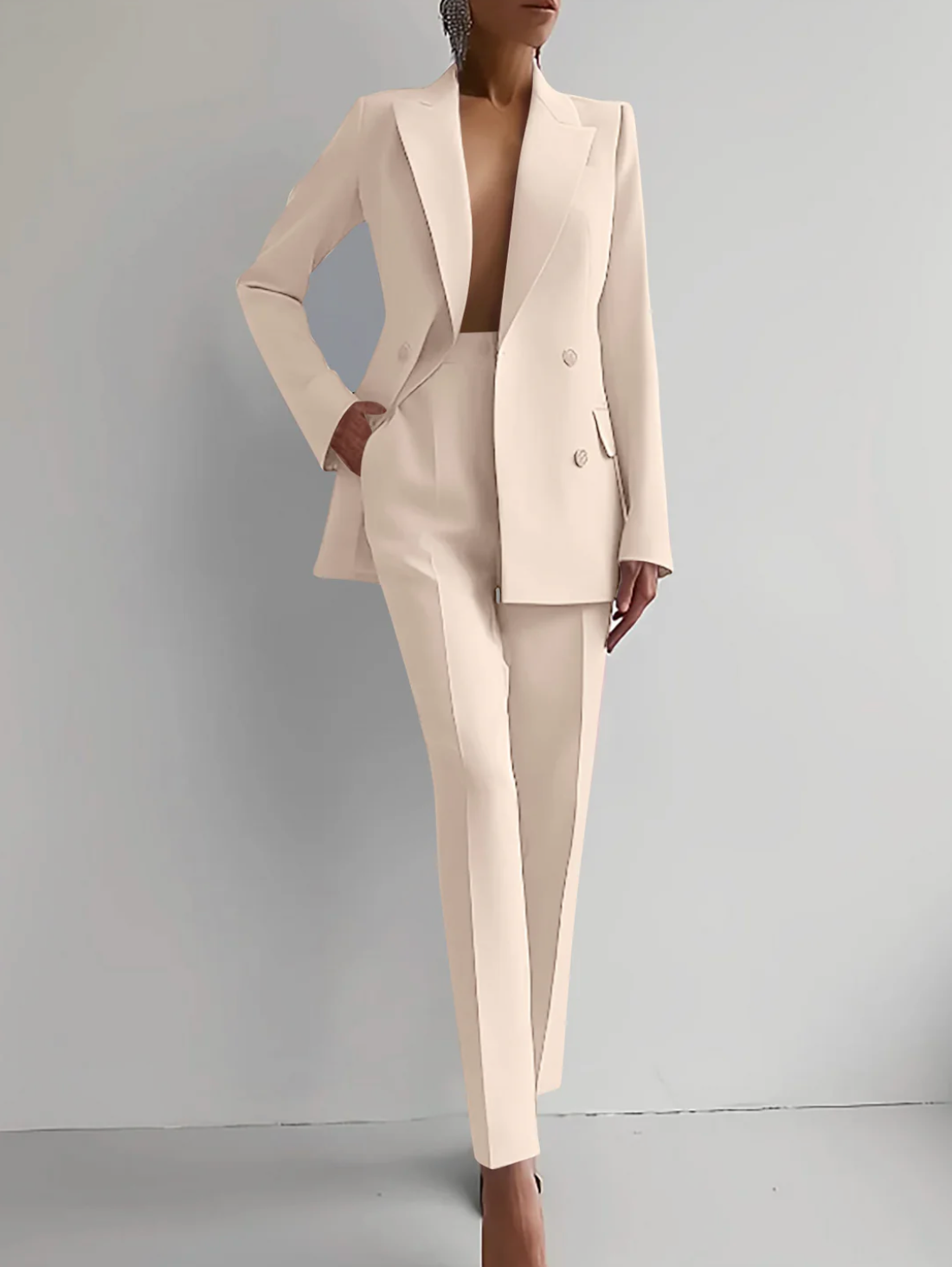 Women's Tailored Blazer & Pants Set